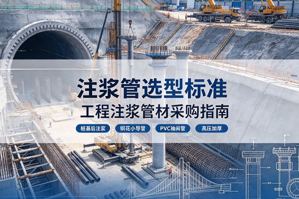 睢阳注浆管选型标准