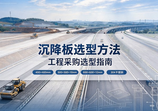 睢阳沉降板选择方法