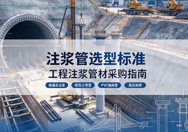 睢阳注浆管选型标准
